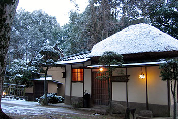 雪と客室